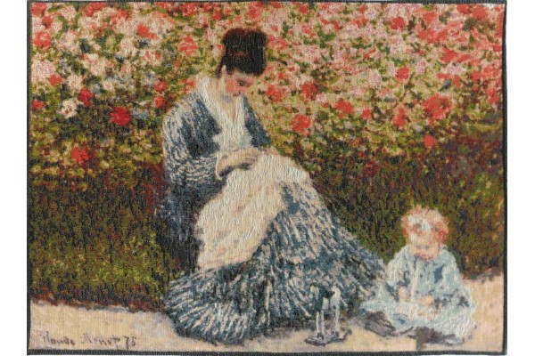 Gobelín Tapisserie Camille et l enfant, Monet